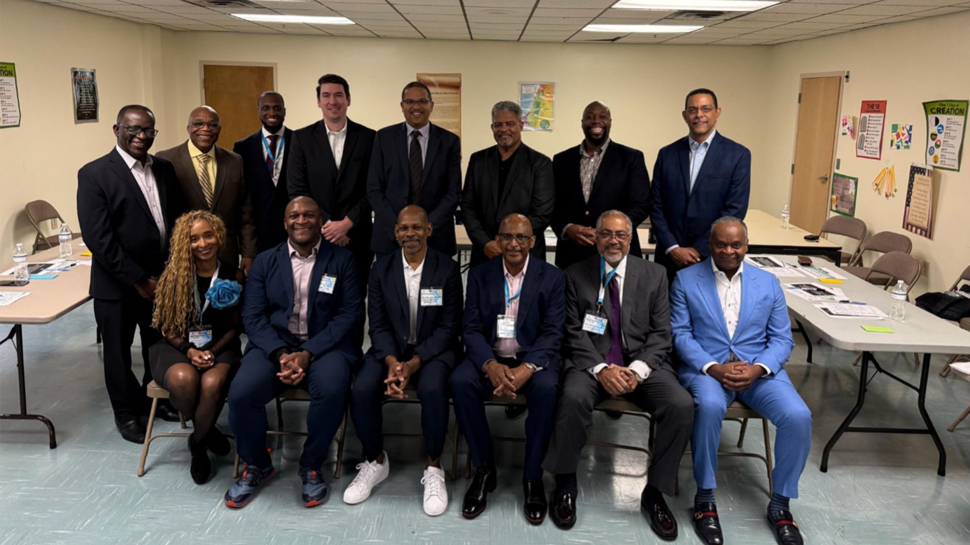 A group of men and women who are members of ConDUC